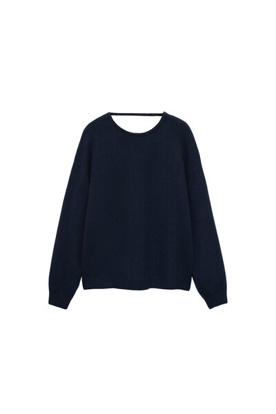 MANGO Lacivert Kız Çocuk Kazak 77054782