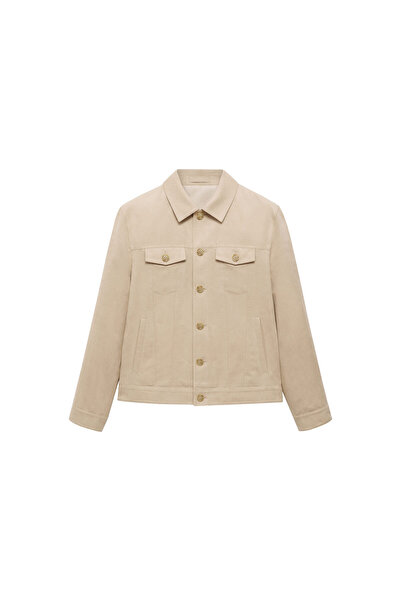 MANGO ΜΠΕΖ Ανδρικό Μπουφάν 77020565