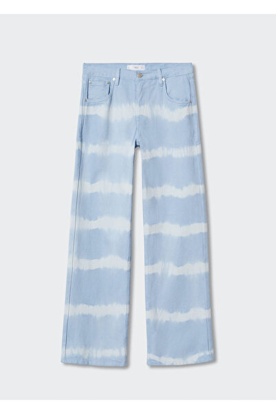 MANGO Woman Pantaloni de damă pentru adulți albaștri37071283