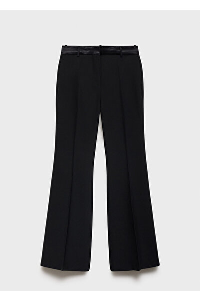 MANGO Siyah Kadın Pantolon 77039246