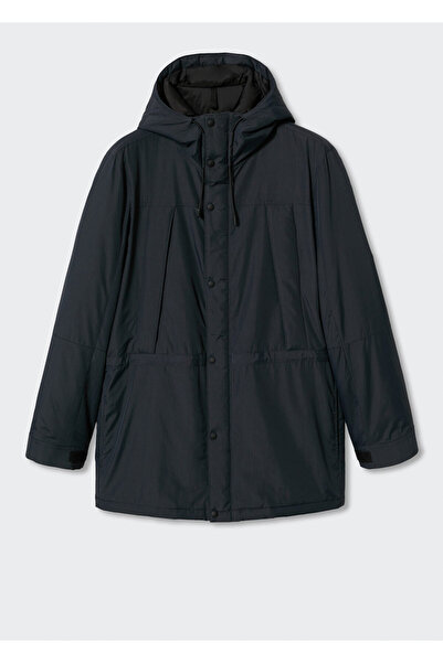 MANGO Man Lacivert Erkek Parka 47010028