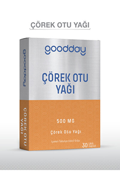 goodday ÇÖREK OTU YAĞI 30 LİKİT KAPSÜL