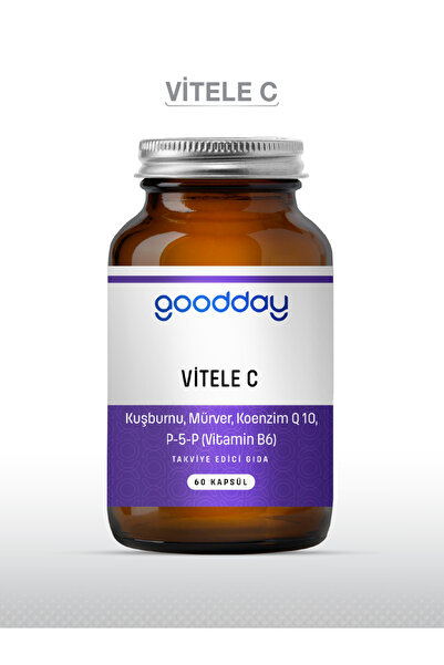 goodday Vitele C 60 Kapsül Bitkisel Besin Desteği