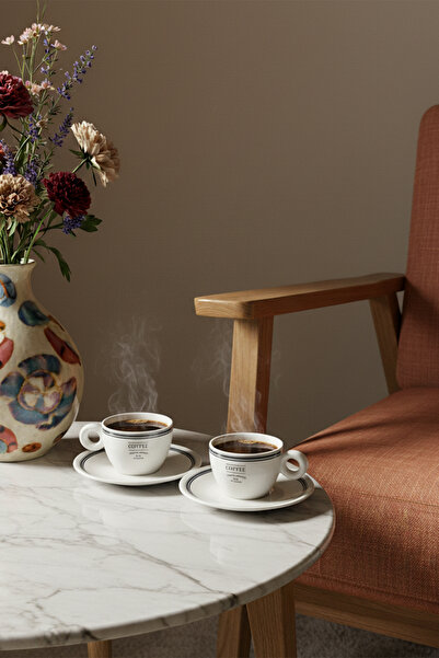 TRENDYOLMİLLA HOME طقم فناجين قهوة/إسبريسو مكون من قطعتين TPHAW26UP00003