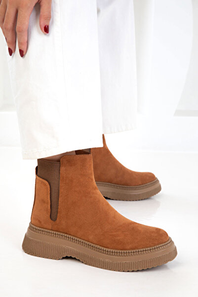 SOHO Tan Suede Γυναικείες Μπότες - Μοντέλο 2011