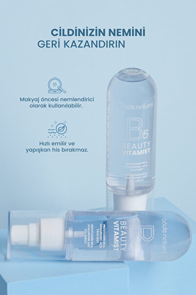 Bade Natural Vitamist Provitamin B5 & Hyaluronik Asit Yüz Spreyi 100 ml