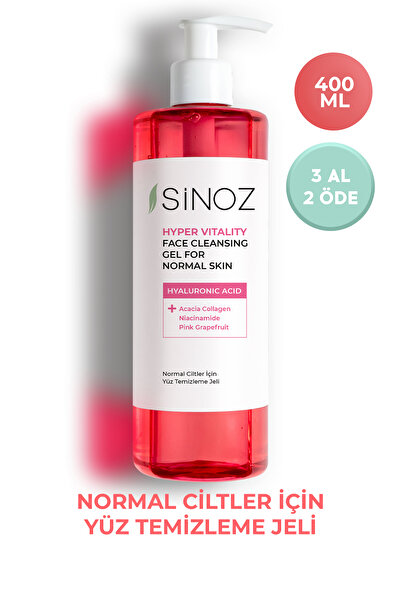 SİNOZ Facial Cleansing Gel for Normal Skin 400ml