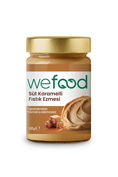 Wefood Süt Karamelli Fıstık Ezmesi 300 gr