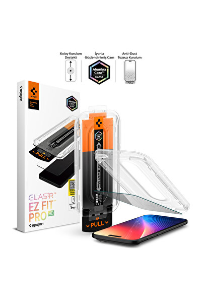 Spigen iPhone Air Hayalet Cam Ekran Koruyucu Kolay Kurulum GLAS.tR EZ Fit Pro...
