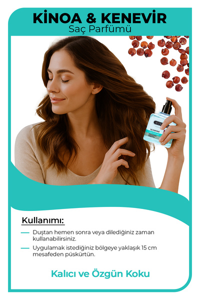 Morfose Kinoa Saç Parfümü 100 ml - Sağlıklı ve Parlak Saçlar