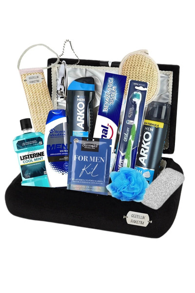 Arko Men İçi Saten Damat Sandığı Çeyiz Bohça Seti