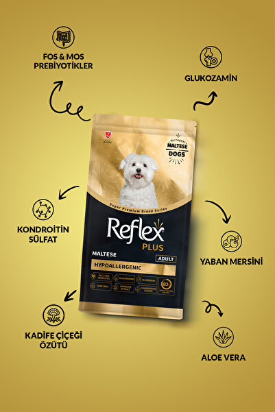 Reflex Plus Maltese Hipoalerjenik Yetişkin Köpek Maması 2 Kg