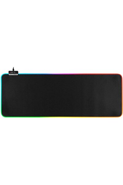 Rampage BLITZ RGB XL (MP-24) Siyah 300*800*3mm RGB Ledli Gaming Oyuncu Mouse Pad