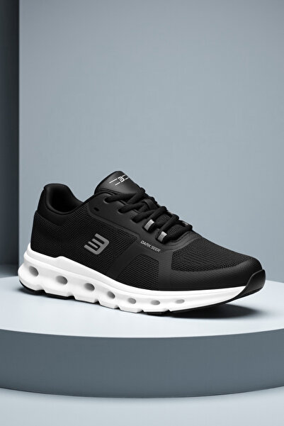 DARK SEER DS XR-RUN Schwarz-weißer Unisex-Sneaker