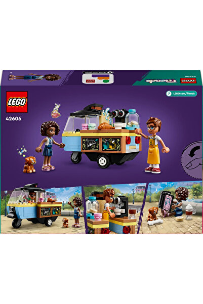 LEGO ® Friends Mobil Pastane 42606 - 6+ Çocuklar için Yaratıcı Oyuncak Yapım Seti (125P)