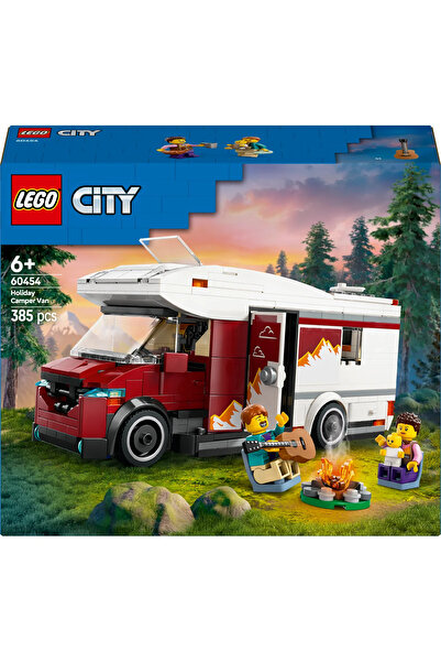 LEGO ® City Tatil Macera Karavanı 60454 - 6+ Çocuklar için Yaratıcı Oyuncak Yapım Seti (385 P)