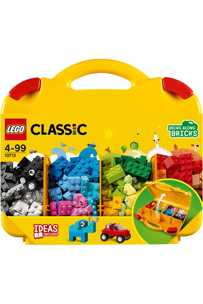LEGO حقيبة إبداعية كلاسيكية 10713 - مجموعة بناء ألعاب للأطفال من سن 4 سنوات فما فوق (213 قطعة)