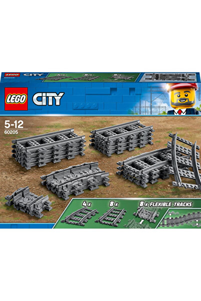 LEGO ® City Raylar 60205 - 5 Yaş & Üzeri Çocuklar için Yaratıcı Oyuncak Yapım Seti (20Parça)