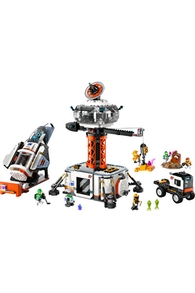 LEGO ®   City Space Base and Rocket Launch Pad 60434 - Toy Building Set for Kids Ages 8+ (1422P)