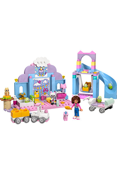 LEGO ® Gabby’s Dollhouse Gabby’nin Kedicik Bakım Odası 10796 - 4+ Yaratıcı Oyuncak Yapım Seti (165P)
