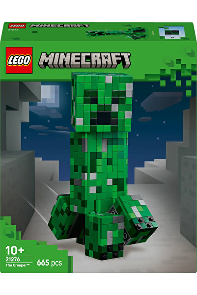 LEGO ® Minecraft® Creeper™ 21276 - 10+ Çocuklar için Yaratıcı Oyuncak Yapım Seti (665P)