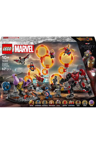 LEGO ® ǀ Marvel Avengers: Endgame Son Savaş 76323 - 10+ Çocuklar için Yaratıcı Oyuncak Yapım Seti (621P)