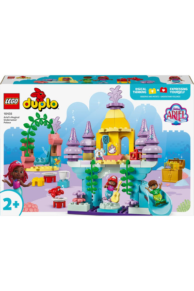 LEGO ® DUPLO® | Disney Ariel’in Sihirli Su Altı Sarayı 10435 - 2+ Eğitici Oyuncak Yapım Seti (116P)