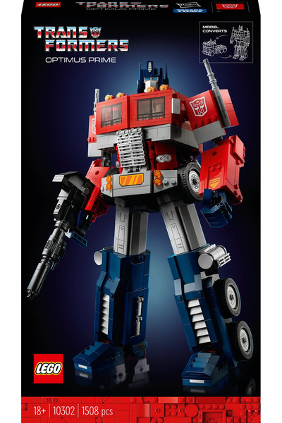 LEGO ® Icons OptimusPrime 10302 - 18+ Yaratıcı Model Yapım Seti (1508Parça)