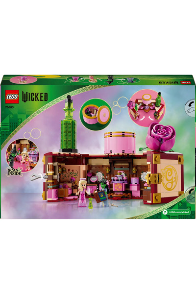 LEGO ®   Wicked Glinda and Elphaba's Dormitory 75683 - Toy Building Set for Children 8+ (740P)
