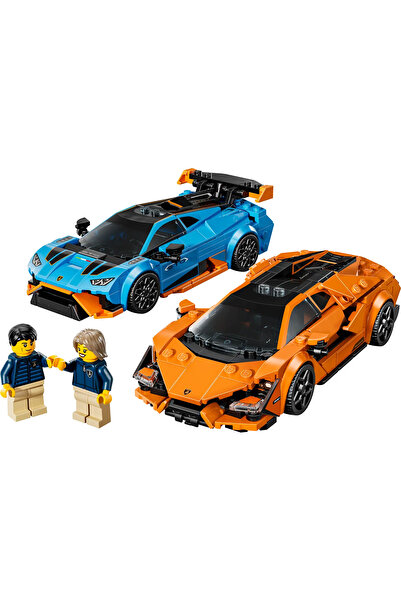 LEGO ®   مجموعة ألعاب إبداعية من سبيد تشامبيونز لامبورغيني ريفولتو وهوراكان إس تي أو 77238 - 10+ (607 قطعة)