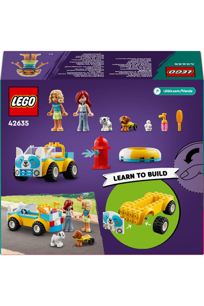 LEGO ® Friends Köpek Kuaförü Arabası 42635 - 4+ Yaratıcı Oyuncak Yapım Seti (60Parça)