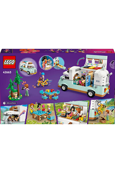 LEGO ® Friends Arkadaşlık Karavan Macerası 42663 - 7+ Çocuklar için Yaratıcı Oyuncak Yapım Seti (778P)