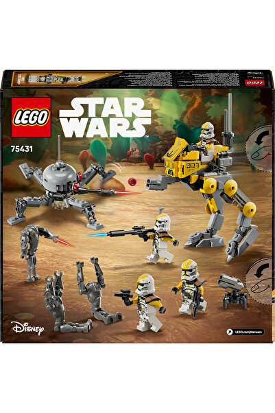 LEGO ® Star Wars: Sith’in İntikamı 327. Star Corps Klon Trooper Savaş Paketi 75431- 7+ Oyuncak Seti (258)