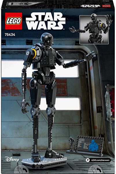 LEGO ® Star Wars: Andor™ K-2SO™ Güvenlik Droidi 75434 - 10+ Çocuklar için Oyuncak Yapım Seti (845P)