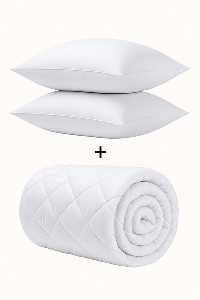 Formeya 195*215 см Білий двомісний комплект подушок і ковдр