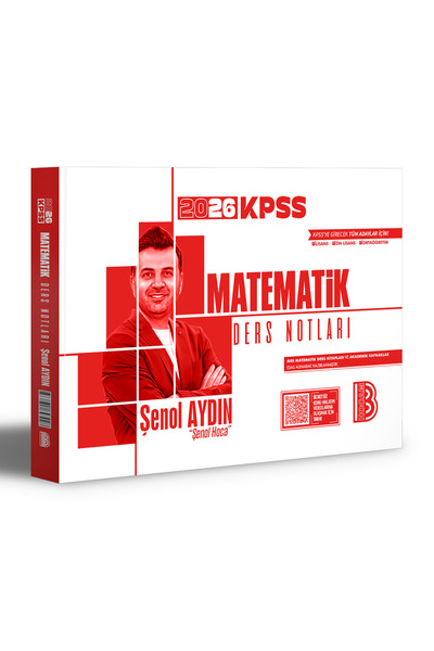 Benim Hocam Yayınları 2026 KPSS Matematik Ders Notları