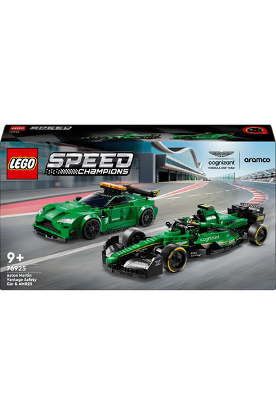 LEGO ®   مجموعة بناء سيارة السلامة سبيد تشامبيونز أستون مارتن وAMR23 76925 للأطفال بعمر 9 سنوات فما فوق (564 P)