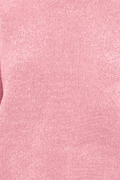 Trendyol Collection Pink Wide Fit Special Yarn Knitwear Sweater Twoaw26Kz00090