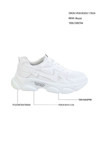 SOHO Weiße Damen Sneakers 17834