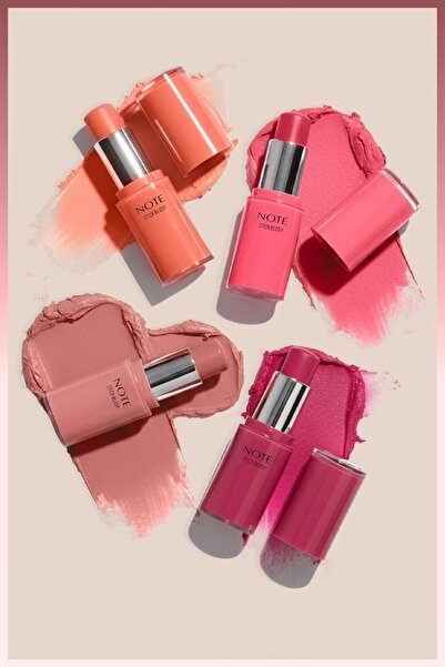 NOTE Stick Blush Nemlendirici Yumuşak Stick Allık - 40 Ruby