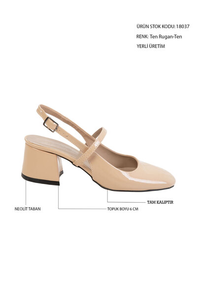SOHO Ten Rugan-Ten Kadın Klasik Topuklu Ayakkabı 18037