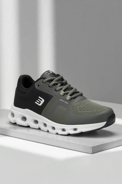 DARK SEER DS XR-RUN Khaki Schwarz Unisex Sneaker