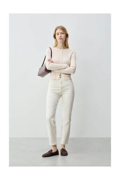 LEFTIES Női Mom Jeans farmernadrág