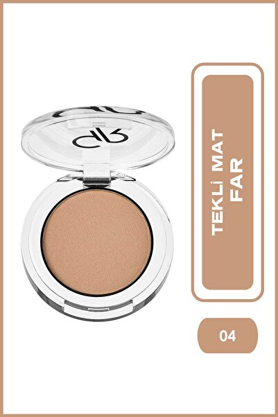 Golden Rose Soft Color Matte Mono Eyeshadow 04 Tekli Mat Far 2,3 g