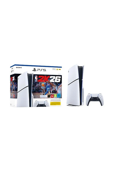 Sony PLAYSTATION 5 CONSOLE D/NBA2K26 BUNDLE (Bilkom Resmi Distribütör Garantili)