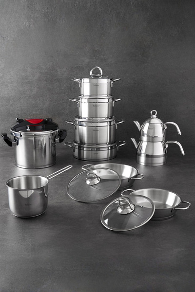 Hisar 18 Piece Steel Dowry Set