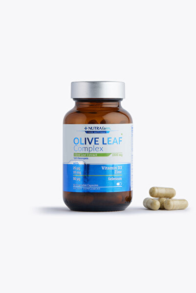 Nutrafarm مجمع أوراق الزيتون |   تقوية المناعة |   مكمل فيتامين |   فيتامينات متعددة |   60 كبسولة