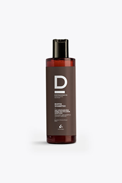 Dermoskin Biotin Şampuan (Kadın) 3 Al 2 Öde | Saç Dökülmesi Karşıtı Şampuan | Kadın Saç Bakımı | 3x200 ml