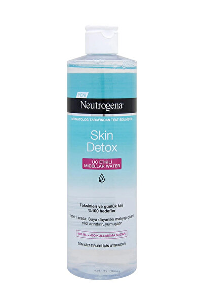 Neutrogena Skin Detox 3 Etkili Micellar Water 400Ml.