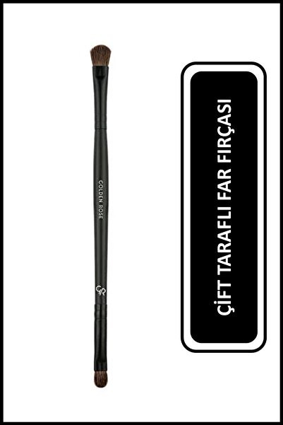 Golden Rose Dual Ended Eyeshadow Brush Far Fırçası